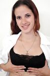 Uniform Clad Schoolgirl Vicky Medina With