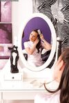Elegant English Milf Marlyn Lindsay Strips And Exposes