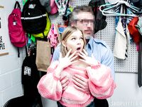 Naughty Blonde Teen Coco Lovelock Gets Banged By