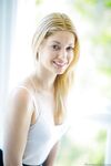 Pretty Blonde Babe Charlotte Stokely Poses Naked In