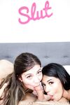 Serena Santos And Natalie Brooks Share Thick Throbbing
