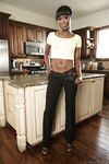 All-natural Ebony Ana Foxxx Is Having Fun In
