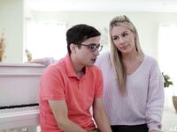 Insatiable MILF Bunny Madison Fucks Nerdy Dude In