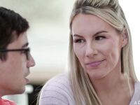 Insatiable MILF Bunny Madison Fucks Nerdy Dude In