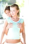 Pretty Lesbians Romea YLP And Stasha Kiss And