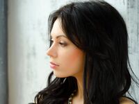 Arousing Dark Haired Sheri Vi Enjoys In Spreading