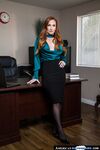 Dazzling Redhead MILF Sophia Locke Masturbates In The
