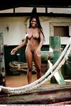 Busty Long Haired African Beauty Deserea A Loves