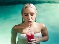 Abella Danger Pleasuring Tattooed Latina With Her Tongue