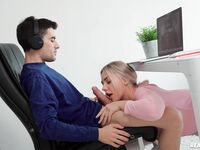 Angie Lynx Gets Fucked Without Taking Off Her