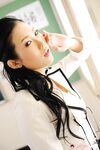 Sultry Bimbo In Uniform Yui Komine Exposes Erotic