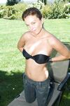The Nasty Brunette Babe In The Sheer Panty