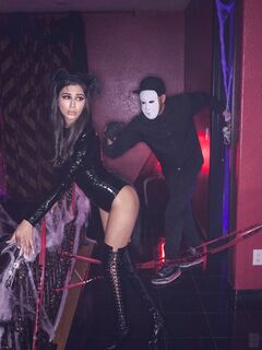 Exotic Kitten In Latex Gets Deeply
