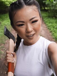Cute Asian Girl Lulu Chu Gets Fucked In