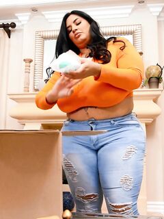Fat Latina With Huge Boobs Gets Deeply Fucked